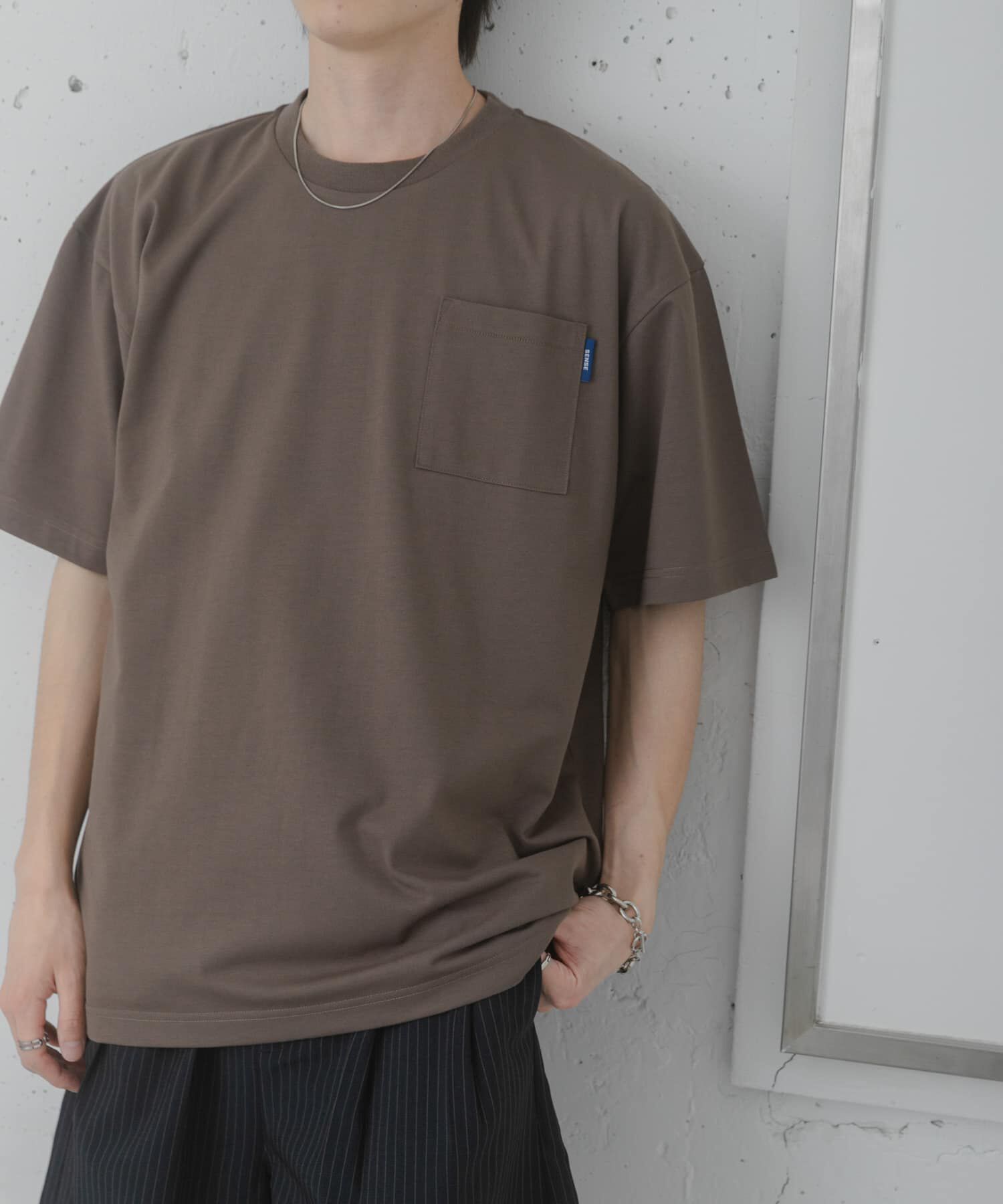 SENSE OF PLACE by URBAN RESEARCH「『UR TECH ひやサラクール』リラックスポケットTシャツ」|Tシャツ・カットソー|