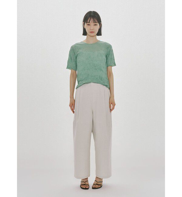 MIDIUMISOLID「MIDIUMISOLID for Ladies タックイージーパンツ」|その他|