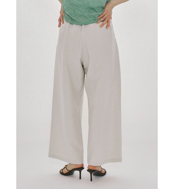 MIDIUMISOLID「MIDIUMISOLID for Ladies タックイージーパンツ」|その他|