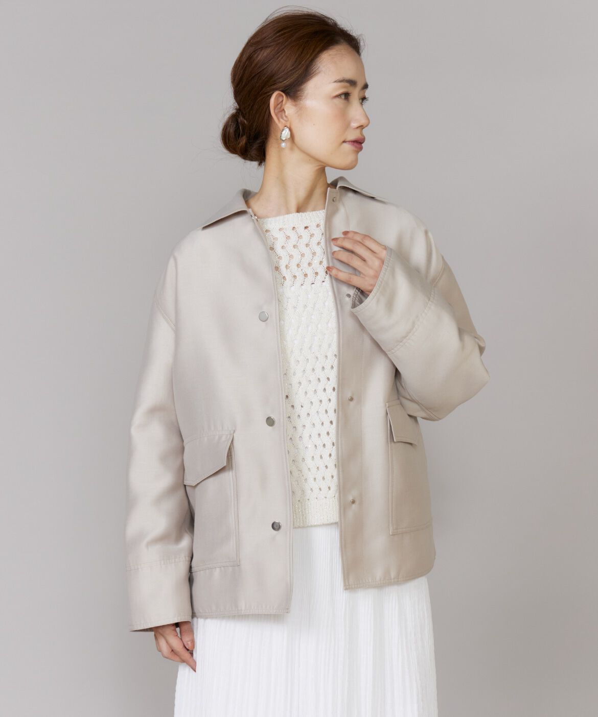 Le Souk「オーバーサイズシャツジャケット　」|その他|