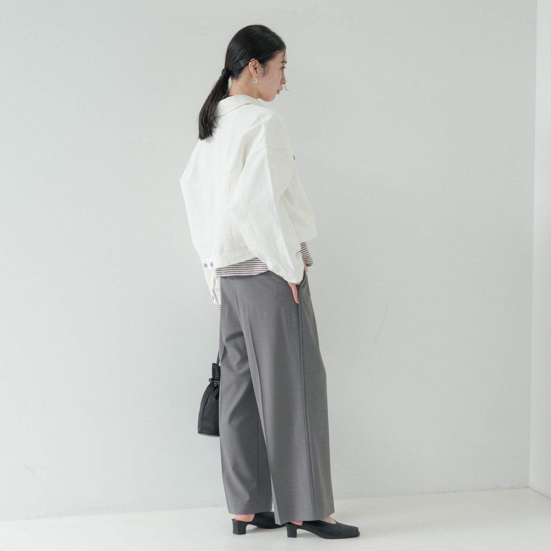 GALLEST「Comfy SET UP｜イージーストレートワイドパンツ【セットアップ対応／通勤／カセット服／接触冷」|その他|