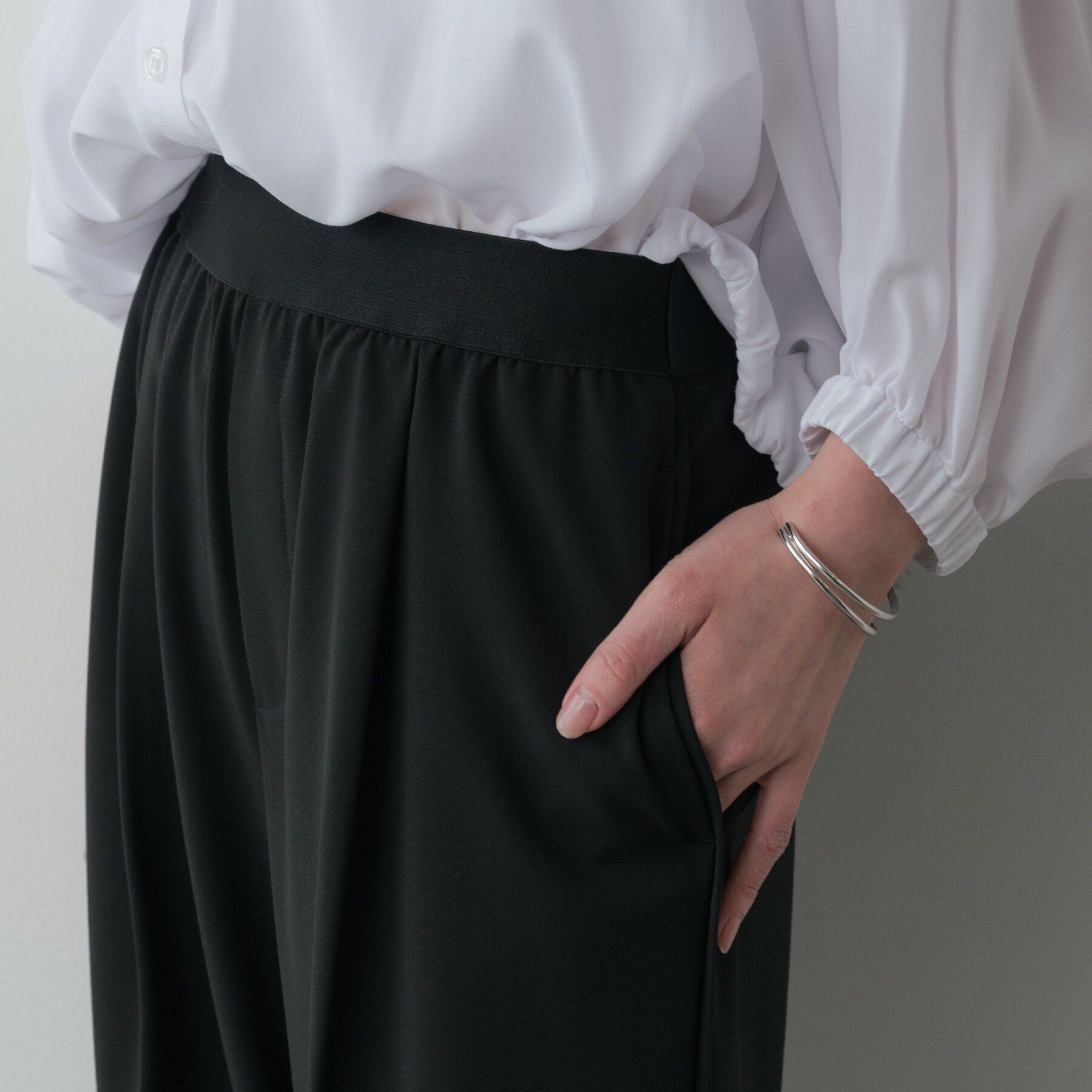 GALLEST「Comfy SET UP｜イージーストレートワイドパンツ【セットアップ対応／通勤／カセット服／接触冷」|その他|