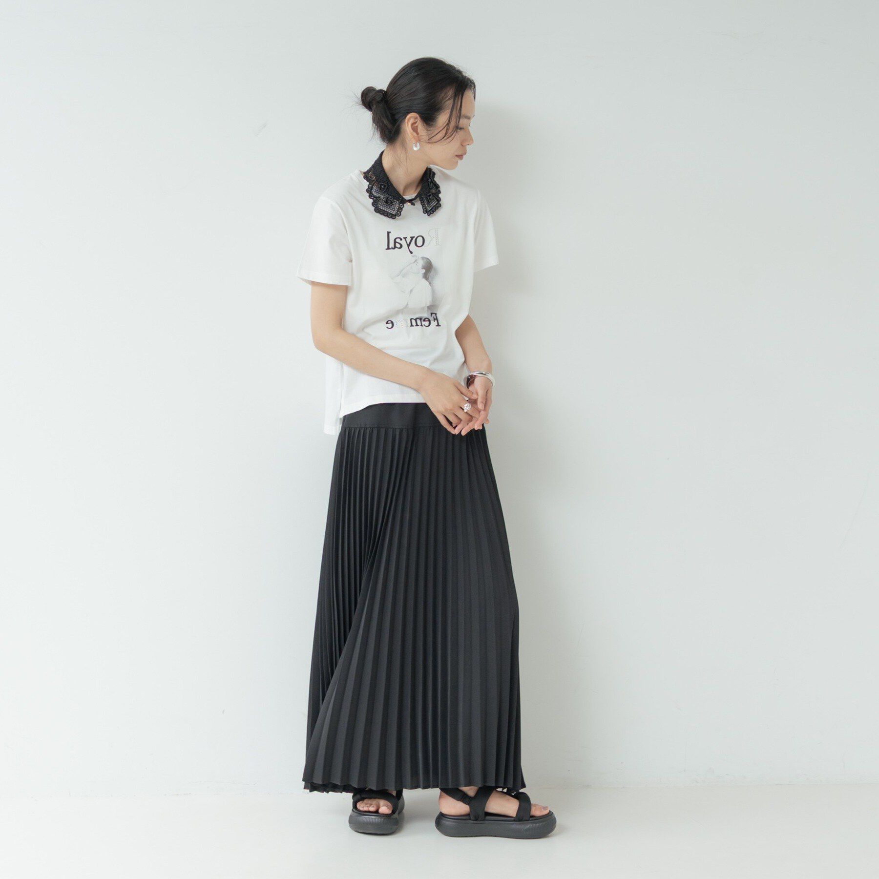 GALLEST「タイポグラフィTシャツ【接触冷感】」|Tシャツ・カットソー|