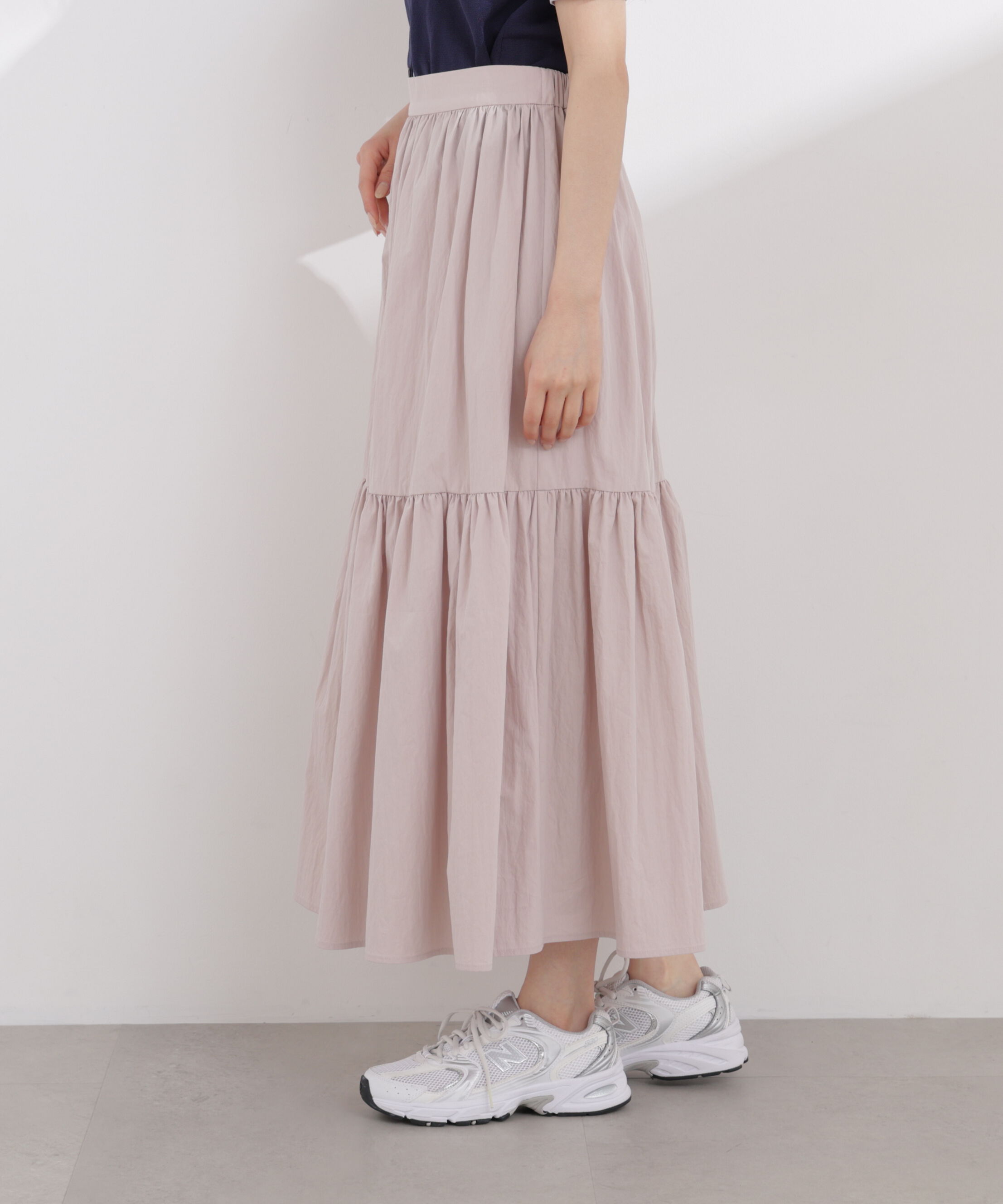 PROPORTION BODY DRESSING「タフタギャザースカート 26SS」|スカート|