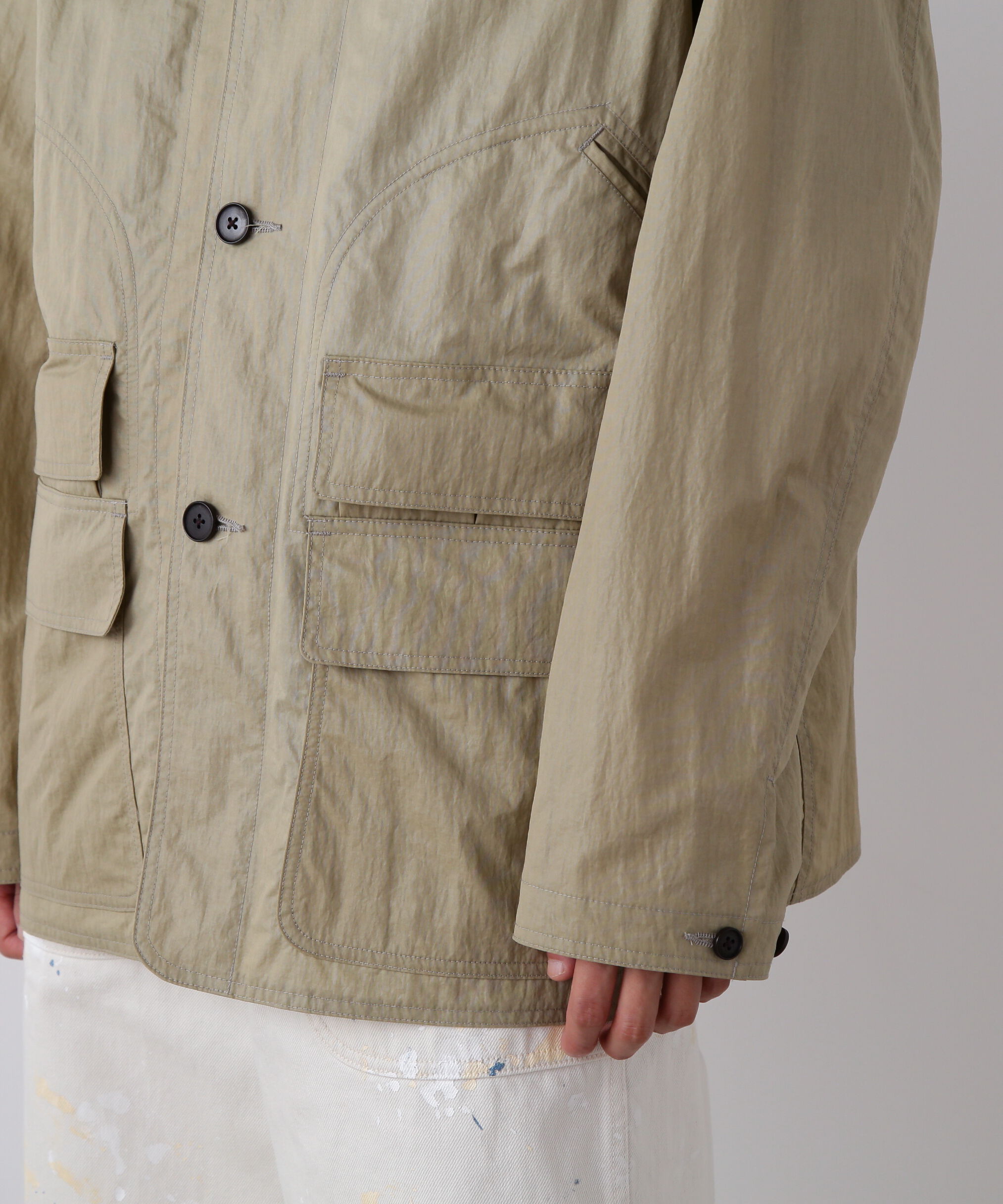 YLEVE 「YLEVE / NYLON HUNTING BLOUSON」|ブルゾン・スタジャン|