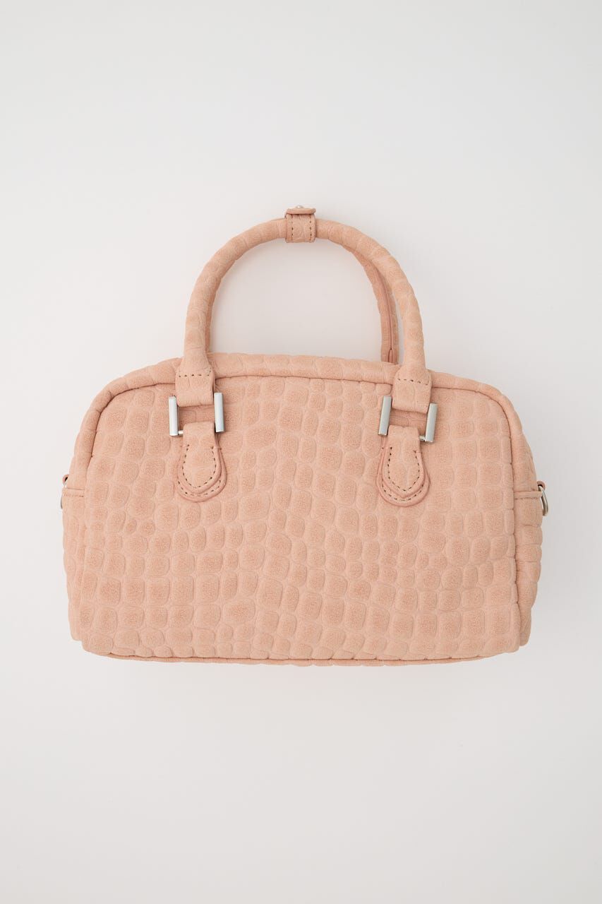 MOUSSY「F/CROCO MINI ボストン バッグ」|その他|