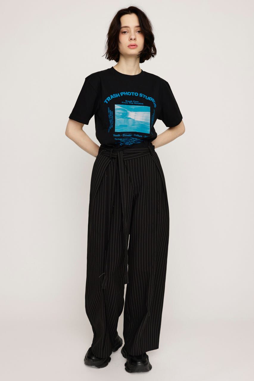 SLY「PHOTO LOGO 2SIZE Tシャツ」|Tシャツ・カットソー|