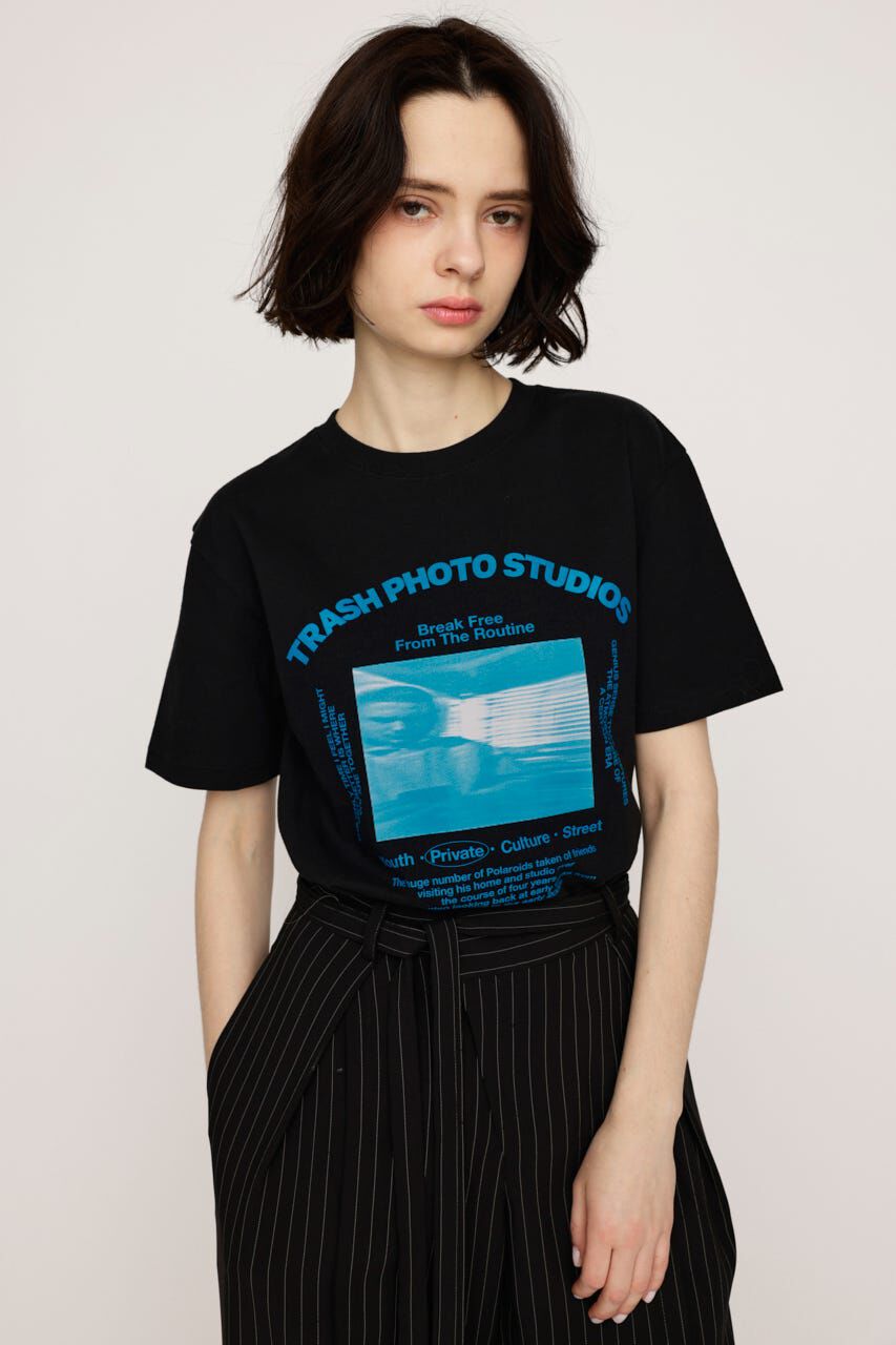 SLY「PHOTO LOGO 2SIZE Tシャツ」|Tシャツ・カットソー|