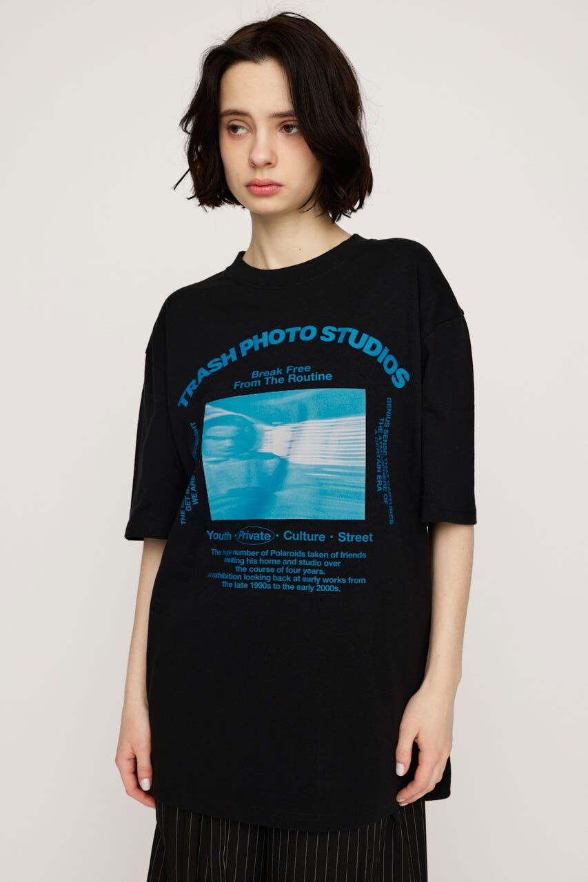 SLY「PHOTO LOGO 2SIZE Tシャツ」|Tシャツ・カットソー|