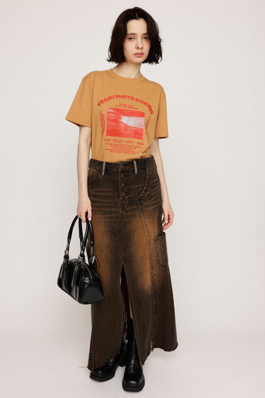 SLY「PHOTO LOGO 2SIZE Tシャツ」|Tシャツ・カットソー|