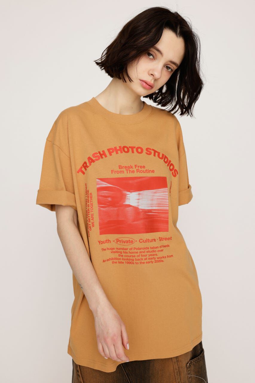 SLY「PHOTO LOGO 2SIZE Tシャツ」|Tシャツ・カットソー|