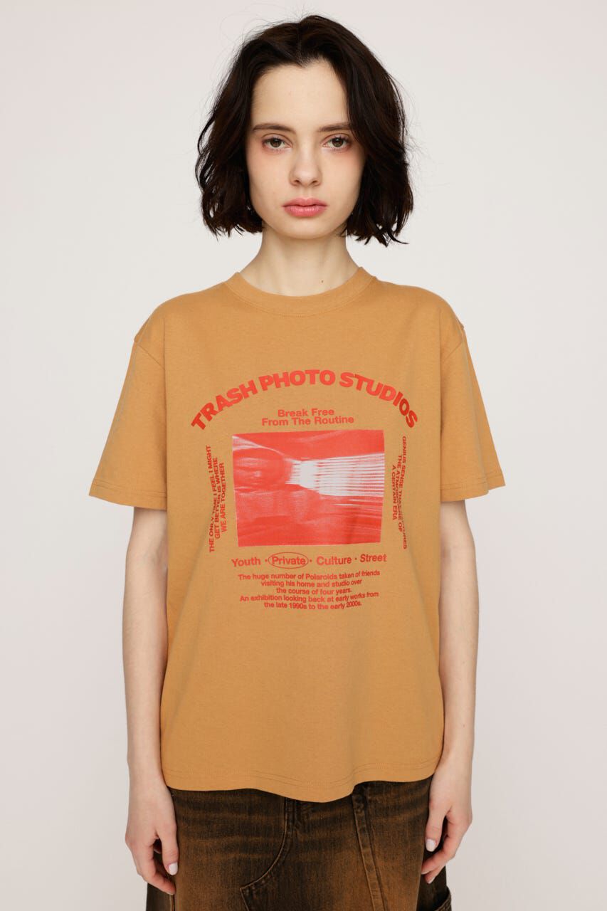 SLY「PHOTO LOGO 2SIZE Tシャツ」|Tシャツ・カットソー|