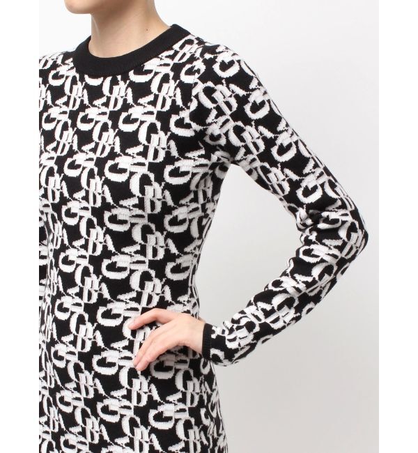 GYDA「GYDA pattern プチハイニットワンピース」|ワンピース|