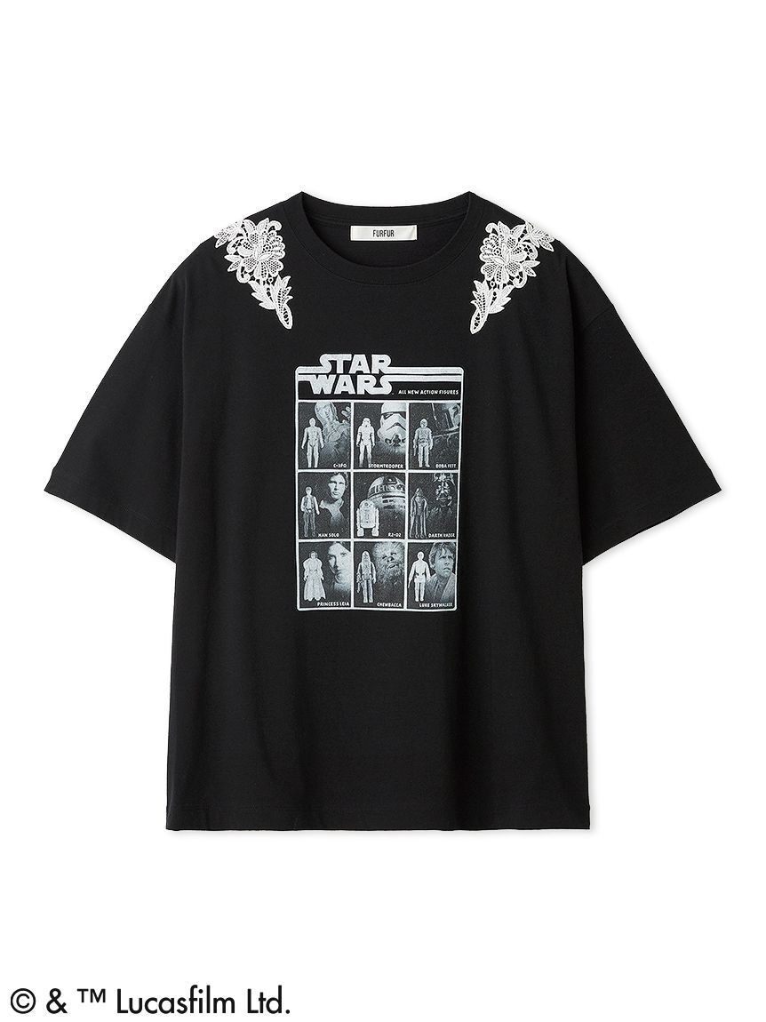 FURFUR「【STAR WARS(TM)】グラフィックプリントレースTシャツ」|Tシャツ・カットソー|