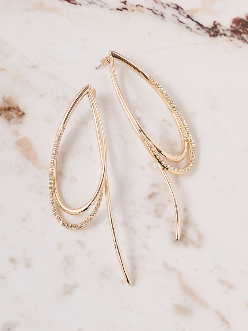 SNIDEL「フープピアス」|ピアス|GLD