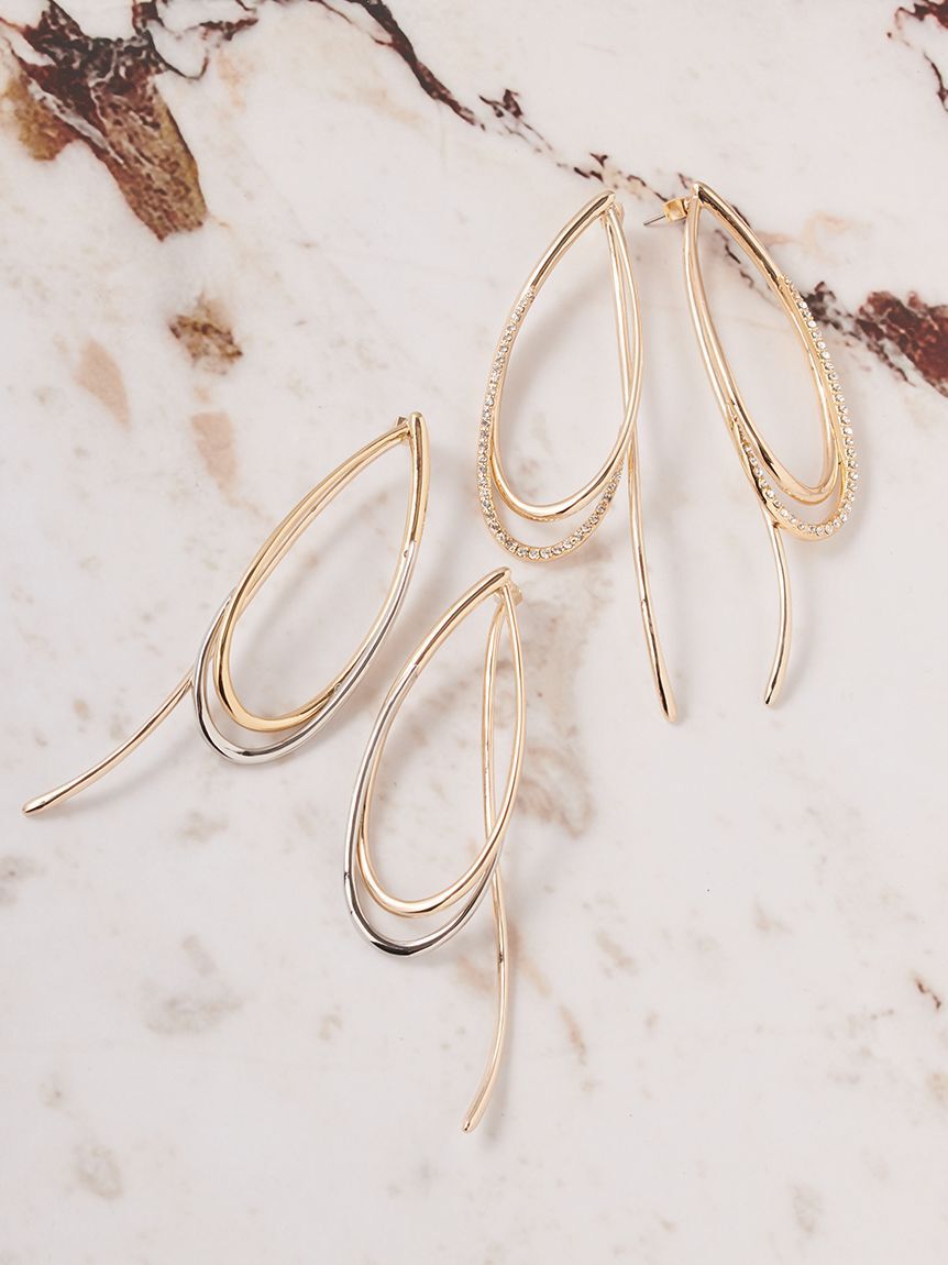 SNIDEL「フープピアス」|ピアス|