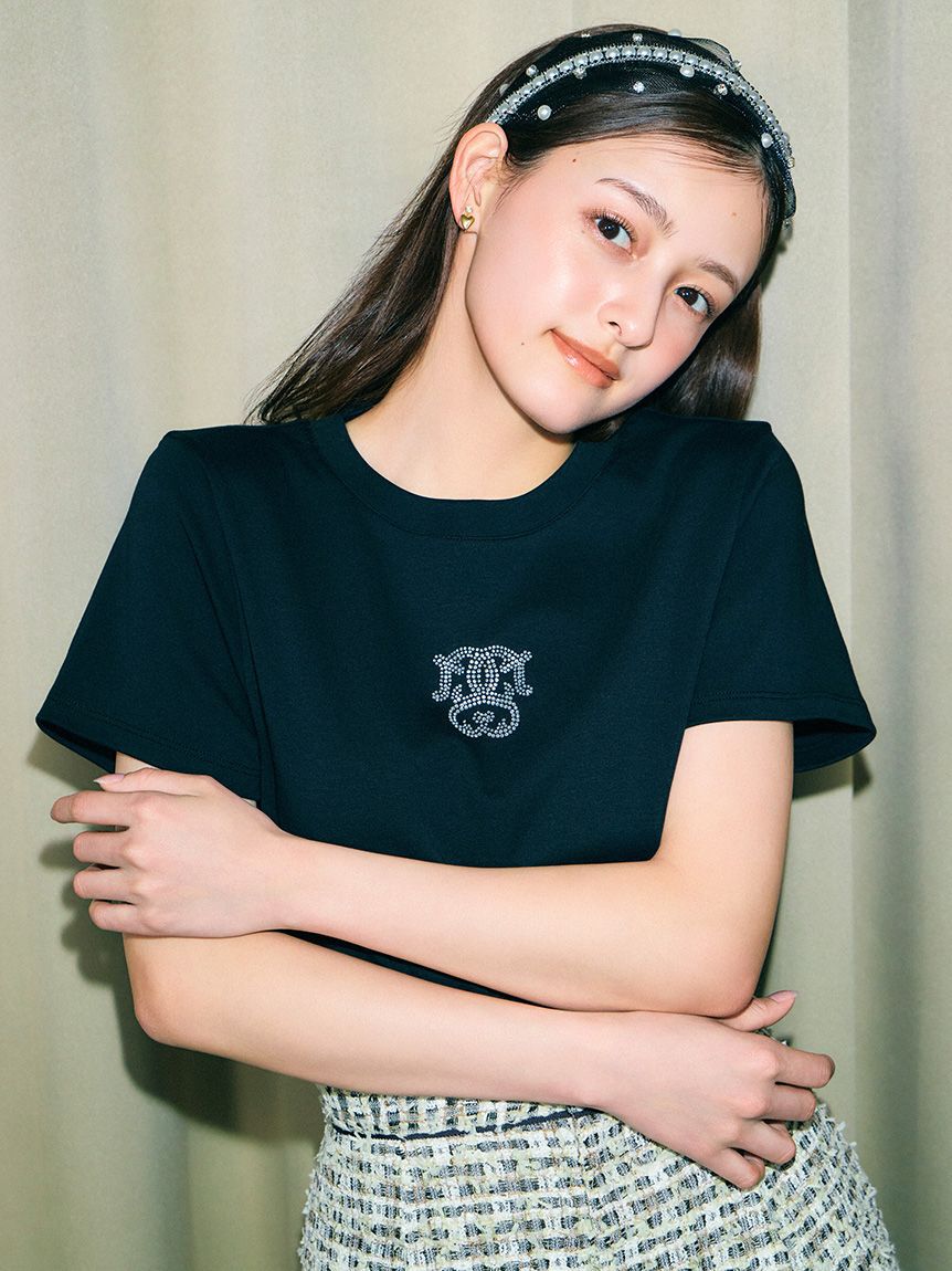 SNIDEL「スプリンクルビジューカチューシャ」|ヘアバンド|