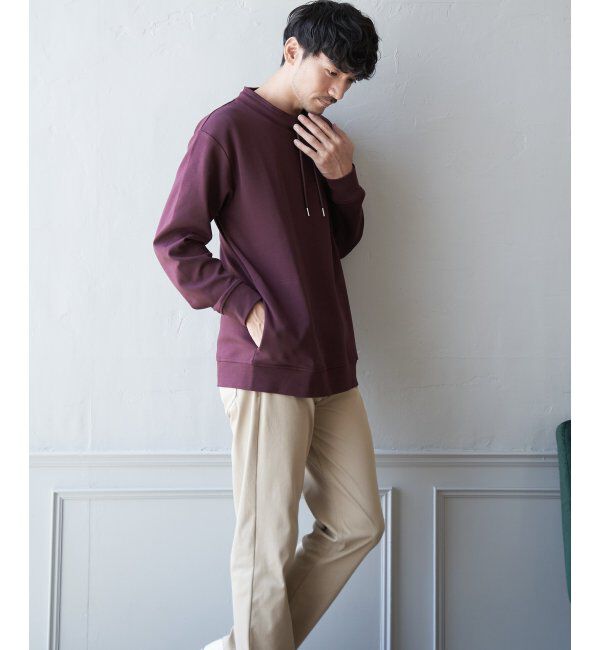 ikka「【抗菌防臭】セイケツダンボールルーイカラー」|パーカー|