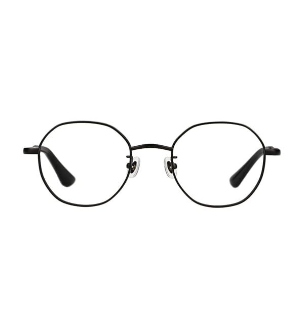  「【WEB限定】SUNCUTGlasses/UV100%CUT ボストン型 クリアサングラス |メタル 紫外線対策 UVカット」|サングラス|