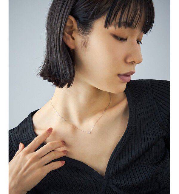 Jouete「PT900/850 ネックレス ダイヤモンド」|ネックレス|