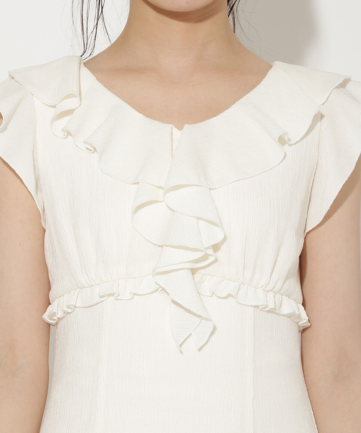 WILLSELECTION「ラッフルフリルティアードワンピース」|ワンピース|