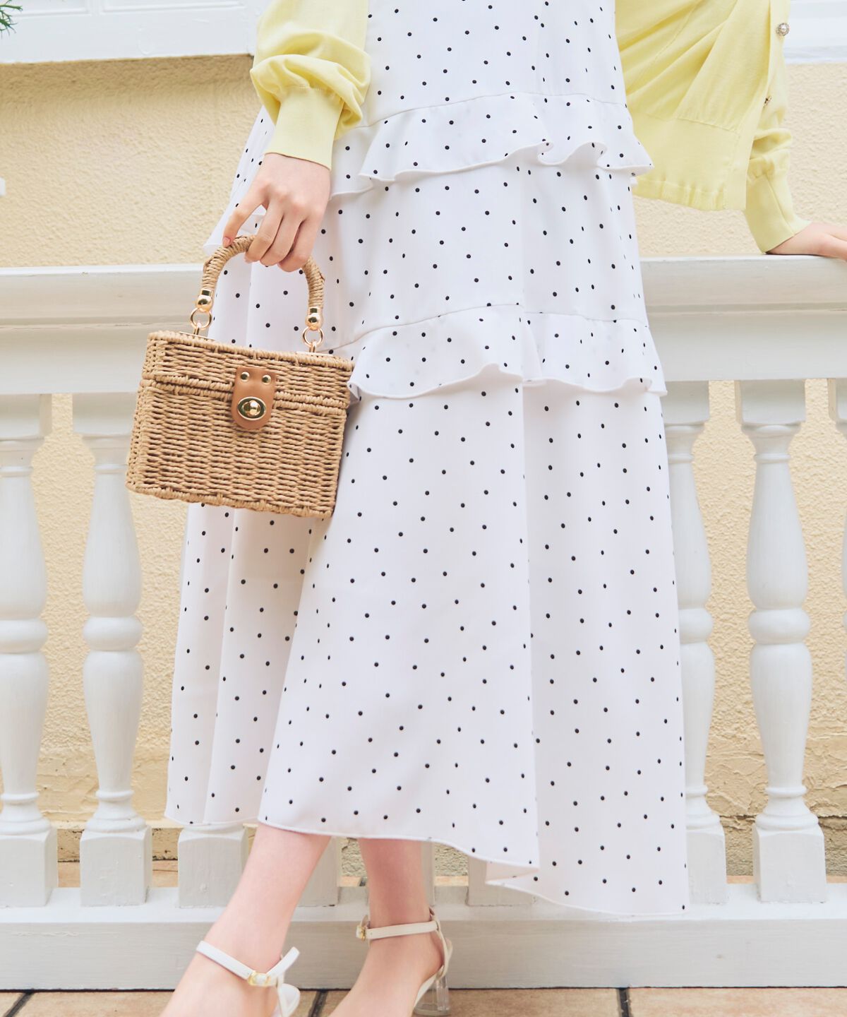 WILLSELECTION「ラッフルフリルティアードワンピース」|ワンピース|