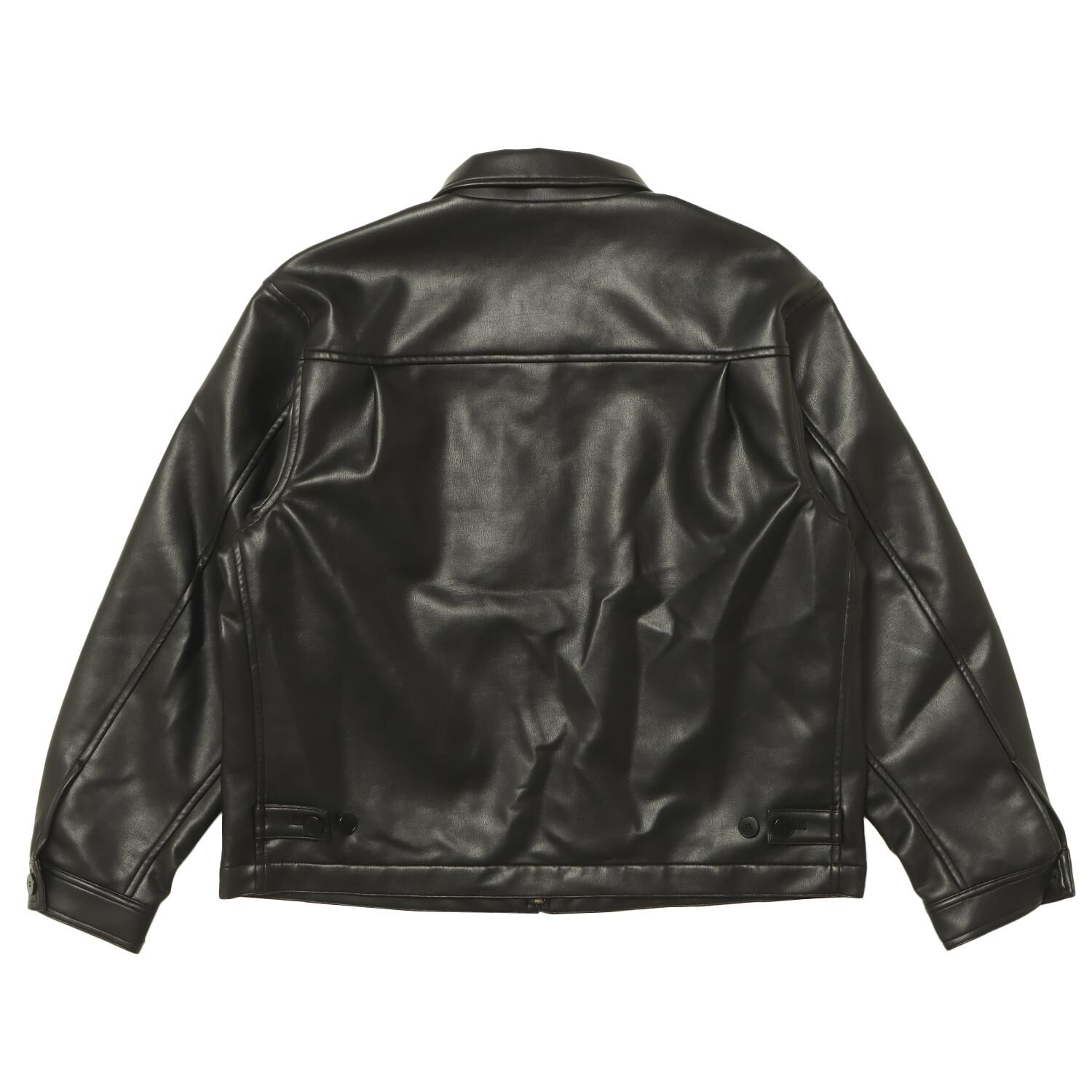 VANS「【VANSｱﾊﾟﾚﾙ(WJ)】M Fake Leather Jacket」|ポロシャツ|