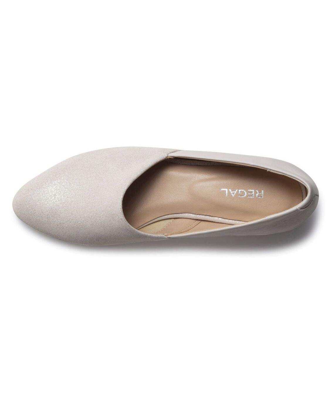 REGAL SHOES「REGAL 甲深フラットシューズ【ヒール20mm】　商品コード：F38RAF」|パンプス|