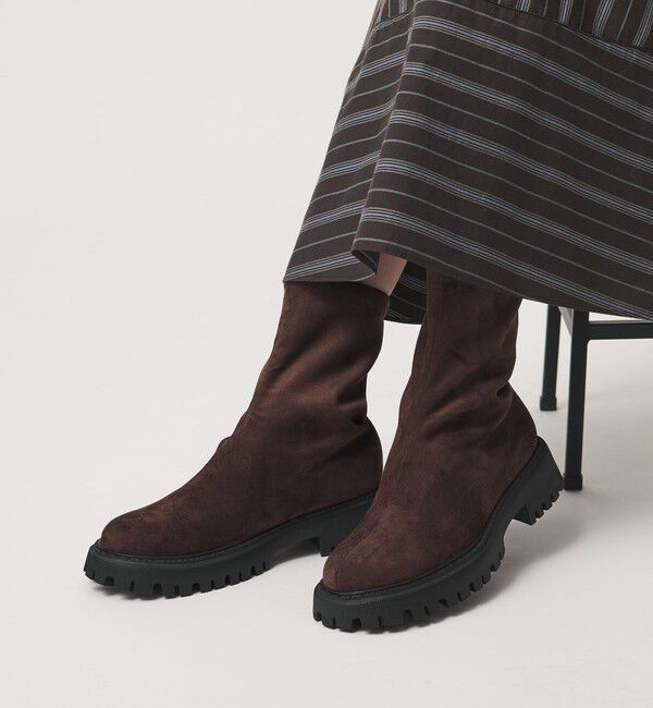 UNITED ARROWS「ストレッチ レインブーツ」|レインシューズ|