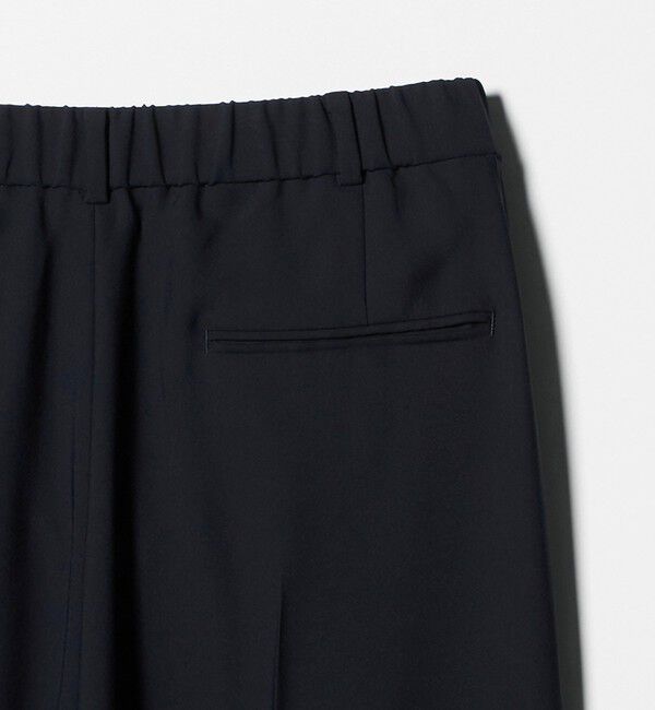 UNITED ARROWS「P 2タック ワイドパンツ ‐吸水速乾 帯電防止 接触冷感 ウォッシャブル‐」|スラックス|