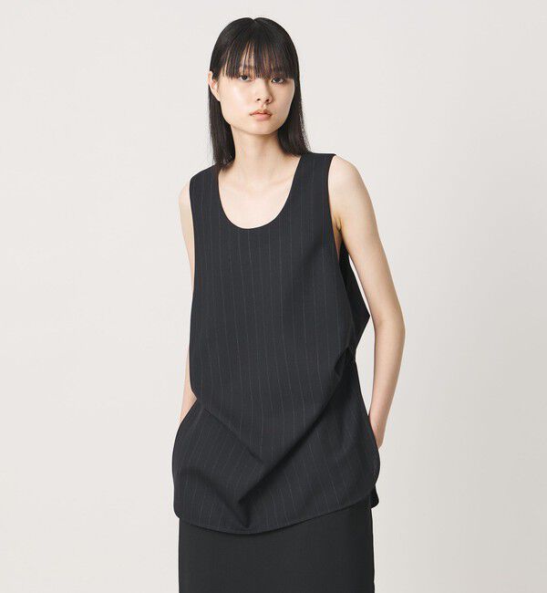 AEWEN MATOPH「＜AEWEN MATOPH＞2WAY チュニック」|シャツ・ブラウス|NAVY