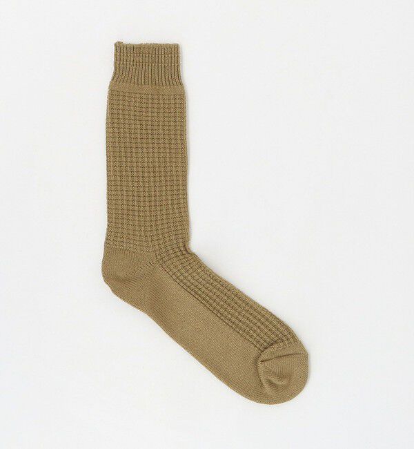 UNITED ARROWS「＜ROTOTO＞ワッフル クルーソックス」|ソックス|OLIVE