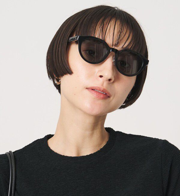 UNITED ARROWS「THICK クラウンパント サングラス」|サングラス|BLACK
