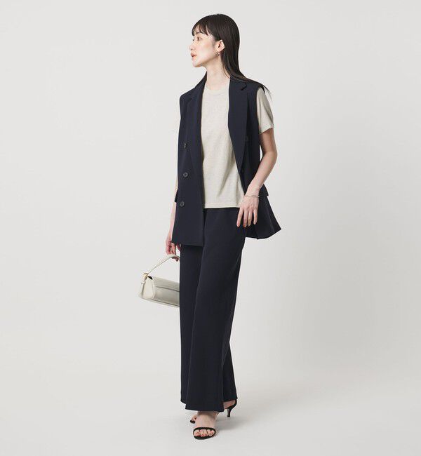 UNITED ARROWS「ラメ テンジク Tシャツ」|Tシャツ・カットソー|