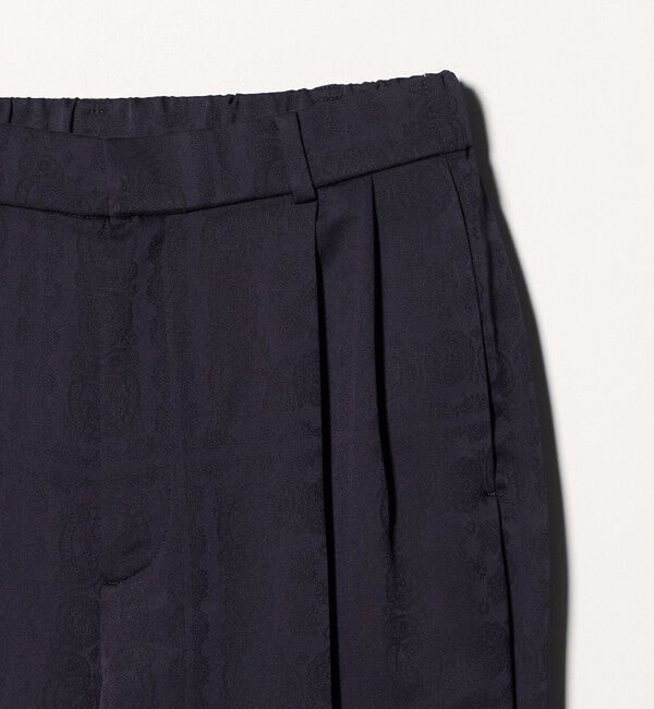 UNITED ARROWS「バンダナ 2タック ワイドパンツ ‐ウォッシャブル‐」|チノ|