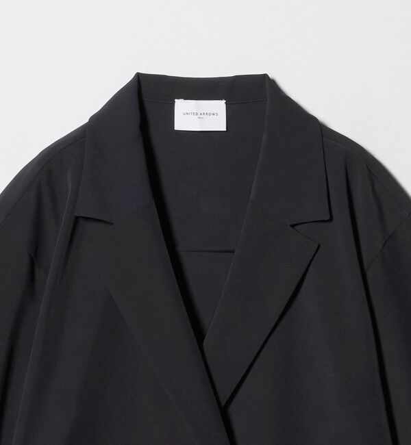 UNITED ARROWS「ツイル ハーフスリーブ シャツ ジャケット ‐ストレッチ 防シワ 接触冷感‐」|シャツ・ブラウス|