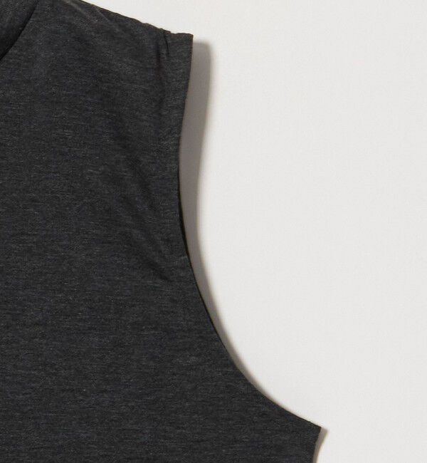 UNITED ARROWS「＜MIYAGI YUKA&times;TO UNITED ARROWS＞スタンドカラー ノースリーブ カットソー」|Tシャツ・カットソー|