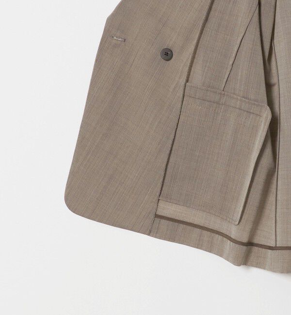 UNITED ARROWS「シアー テーラードジャケット ‐ウォッシャブル‐」|テーラードジャケット|