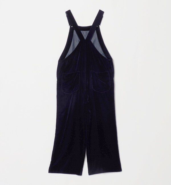 UNITED ARROWS「ベルベット サロペットパンツ」|オールインワン|
