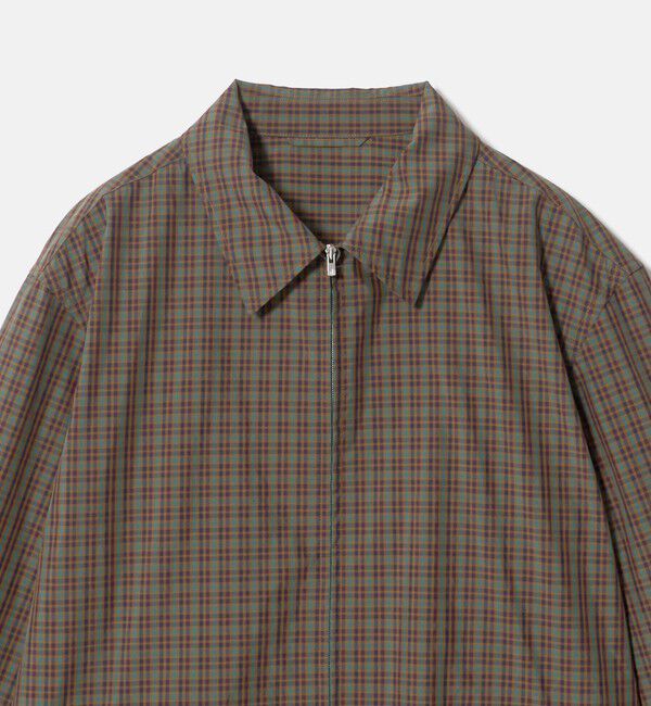 UNITED ARROWS「オータム チェック ジップブルゾン」|その他|