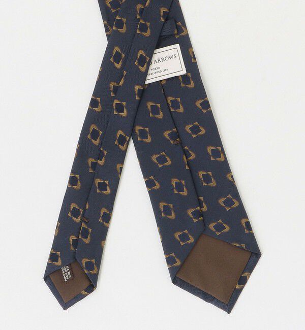 UNITED ARROWS「オーバル ジャガード ネクタイ」|ネクタイ・蝶ネクタイ|