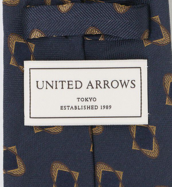 UNITED ARROWS「オーバル ジャガード ネクタイ」|ネクタイ・蝶ネクタイ|