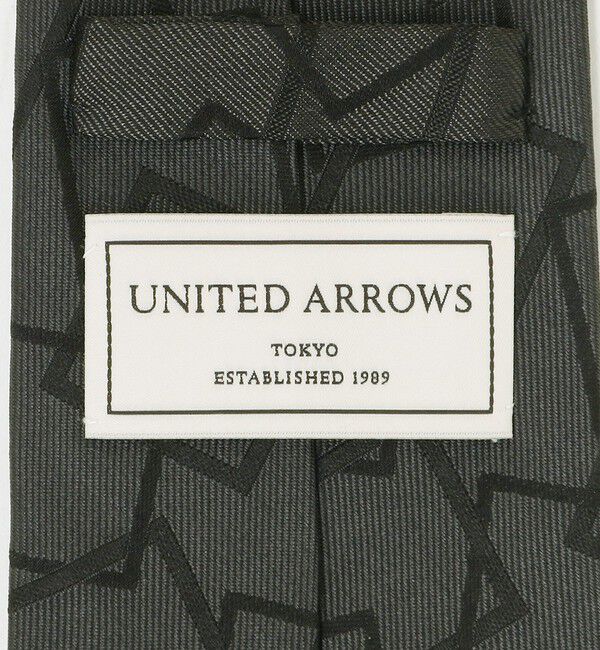 UNITED ARROWS「ジオメトリック ジャガード ネクタイ」|ネクタイ・蝶ネクタイ|