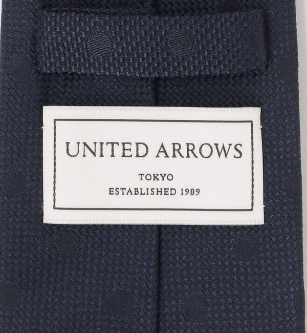 UNITED ARROWS「ネイビー ドット ネクタイ」|ネクタイ・蝶ネクタイ|