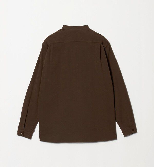 UNITED ARROWS「スエーディージャージ バンドカラーシャツ」|シャツ・ブラウス|