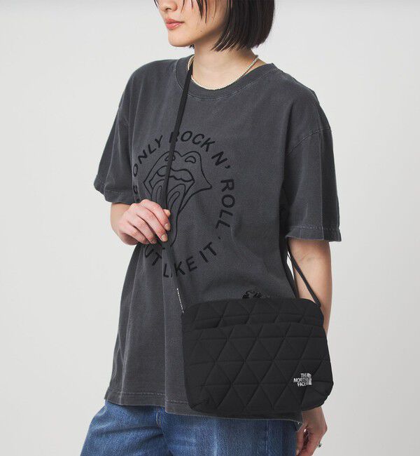 UNITED ARROWS green label relaxing「＜THE NORTH FACE＞ジオフェイスポーチ」|ショルダー・メッセンジャー|BLACK