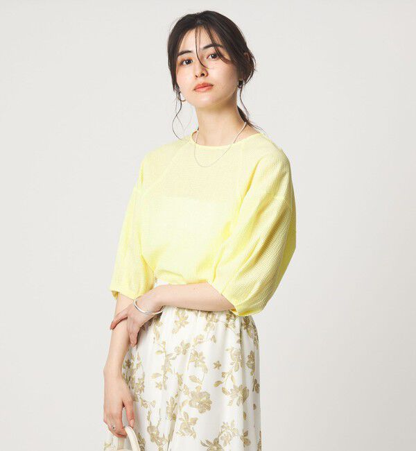 UNITED ARROWS green label relaxing「サッカー タックスリーブ プルオーバー カットソー」|Tシャツ・カットソー|