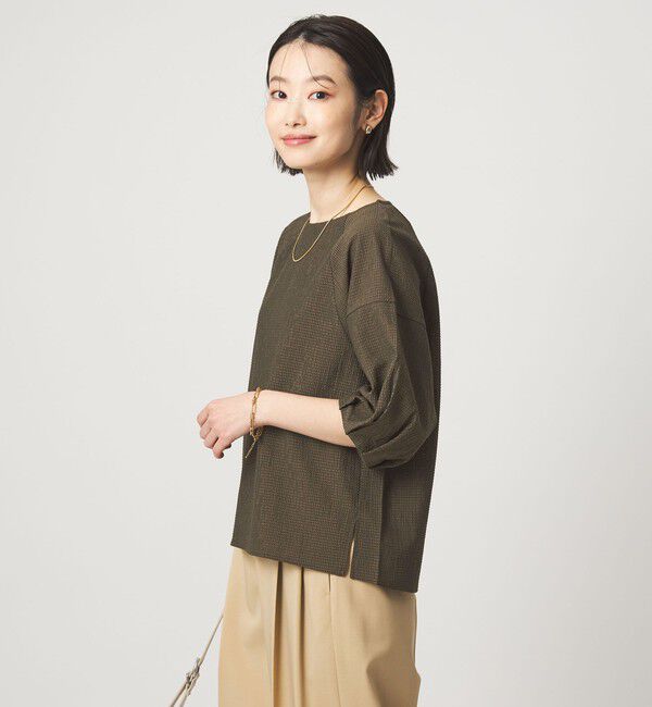 UNITED ARROWS green label relaxing「サッカー タックスリーブ プルオーバー カットソー」|Tシャツ・カットソー|