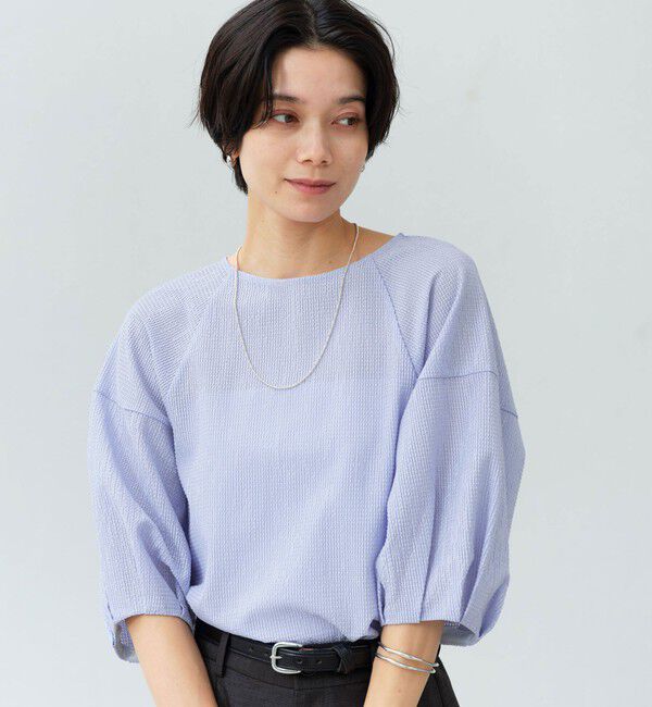 UNITED ARROWS green label relaxing「サッカー タックスリーブ プルオーバー カットソー」|Tシャツ・カットソー|