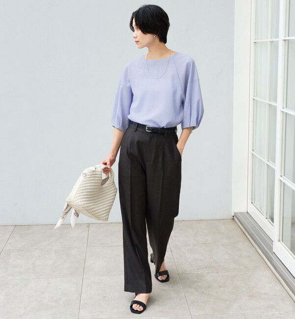 UNITED ARROWS green label relaxing「サッカー タックスリーブ プルオーバー カットソー」|Tシャツ・カットソー|
